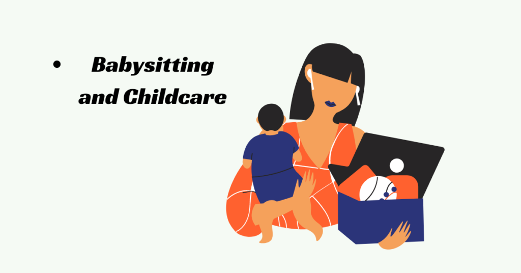 Earn Money From Home For Ladies By Babysitting